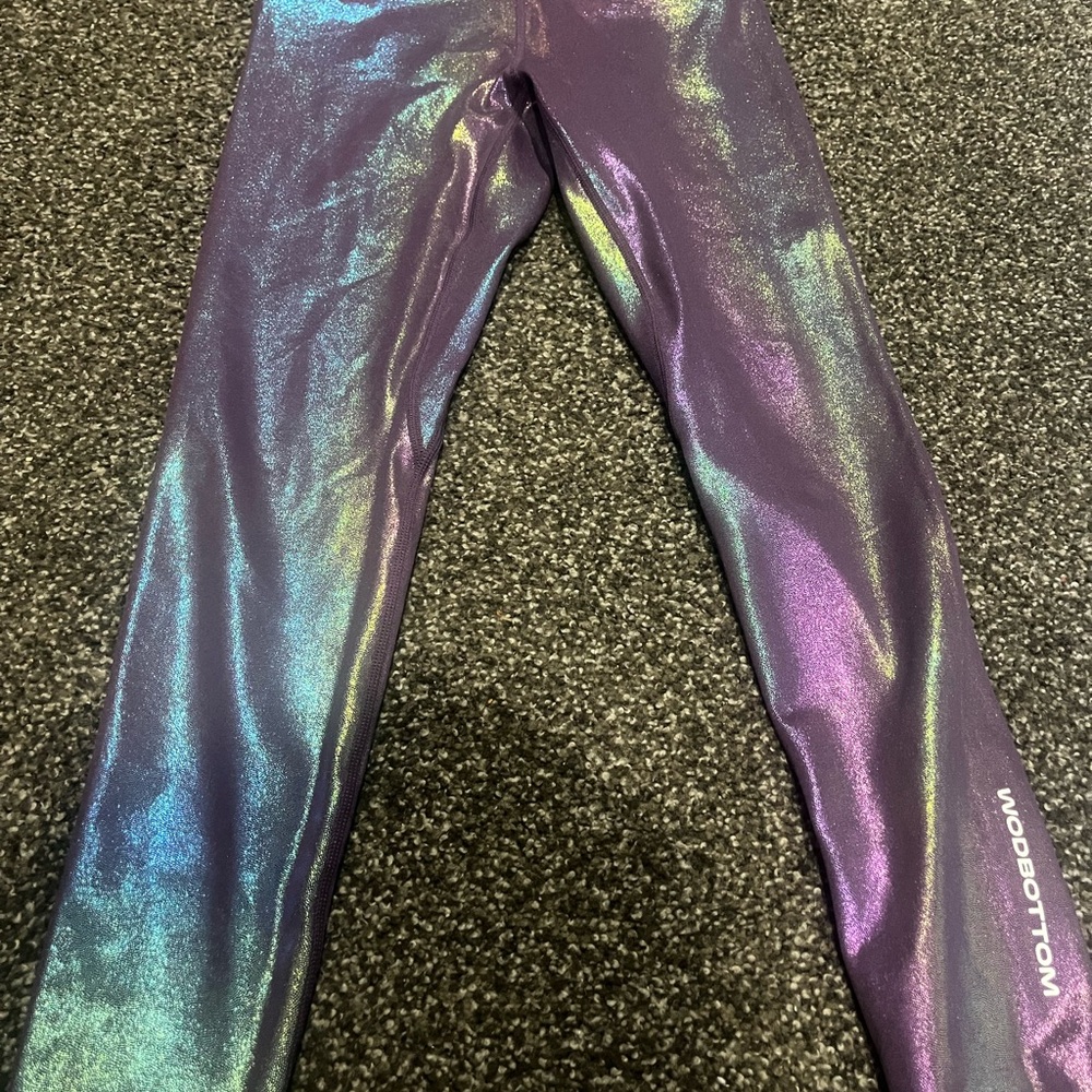 WODBottom Shimmering Multicolor Leggings